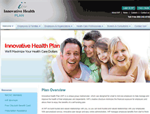 Tablet Screenshot of innovativehealthplan.com